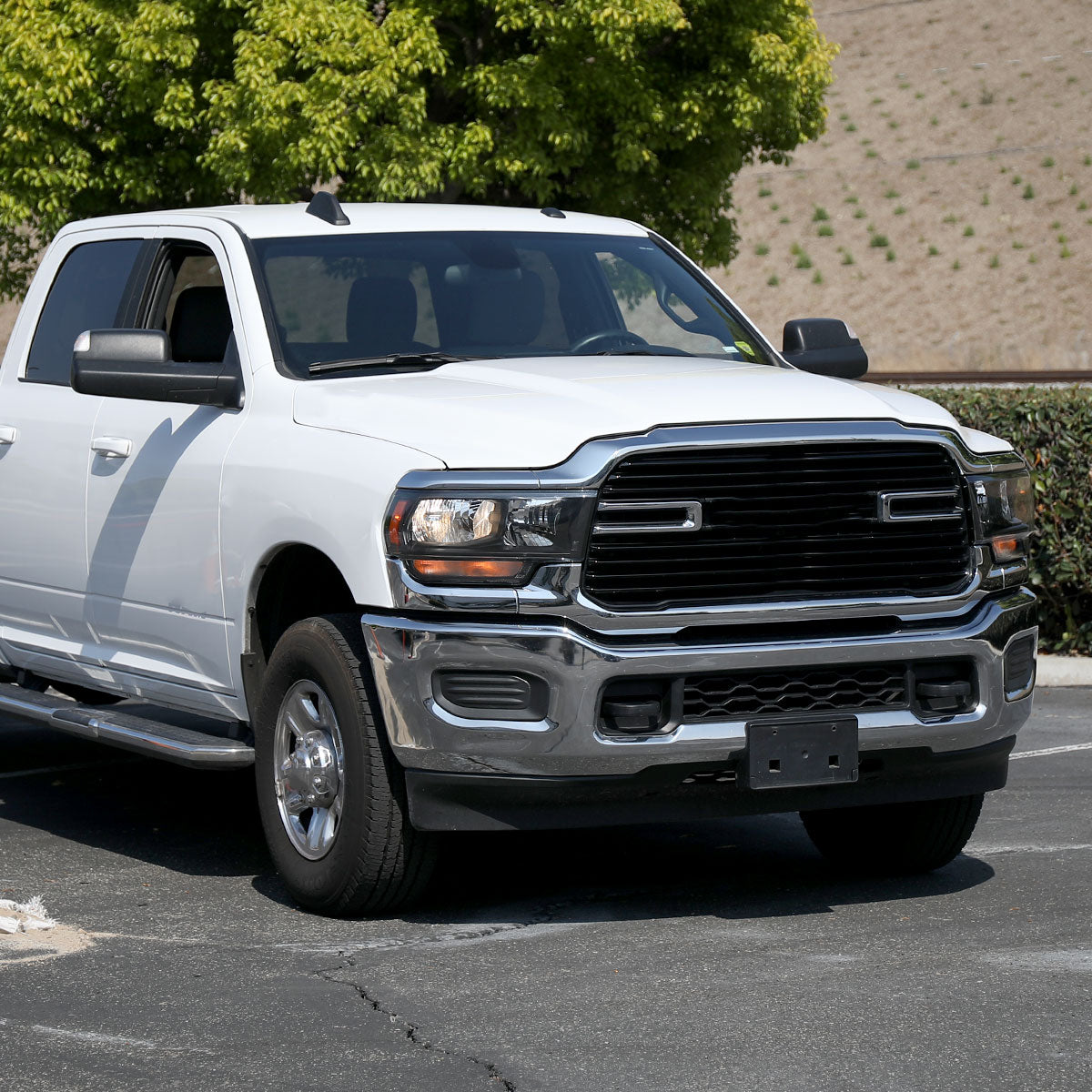 Ronnin - Fits 2019-2024 Ram 2500 3500 4500 5500 Factory Replacement Halogen Headlights Assembly Pair | Black