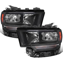 Ronnin - Fits 2019-2024 Ram 2500 3500 4500 5500 Factory Replacement Halogen Headlights Assembly Pair | Black
