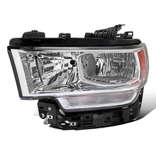 Ronnin - Fits 2019-2024 Ram 2500 3500 4500 5500 Factory Replacement Halogen Headlight Assembly Piece | Left Driver Side | Chrome