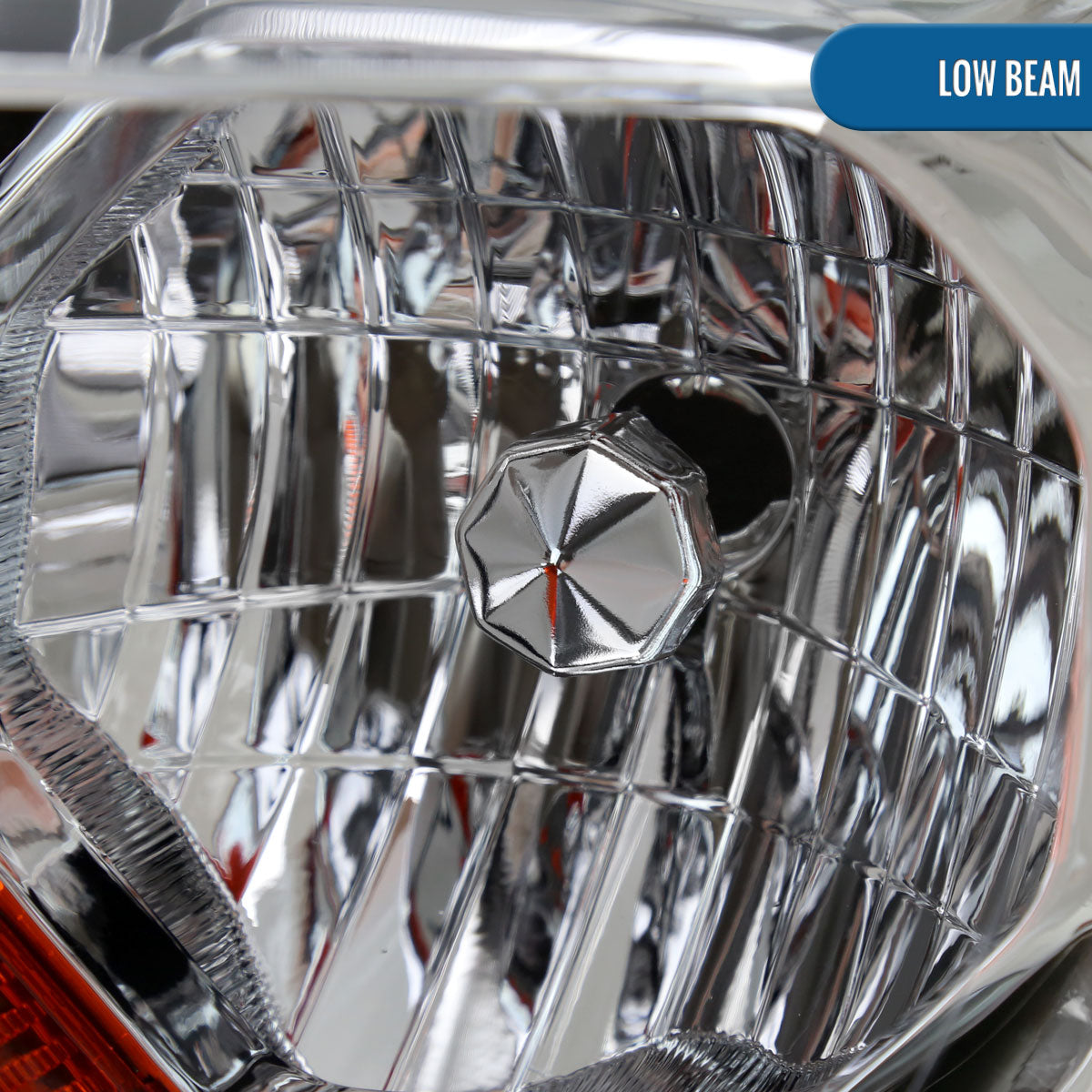 Ronnin - Fits 2019-2023 Ford Ranger XL XLT Factory Replacement Halogen Headlights Assembly Pair | Chrome