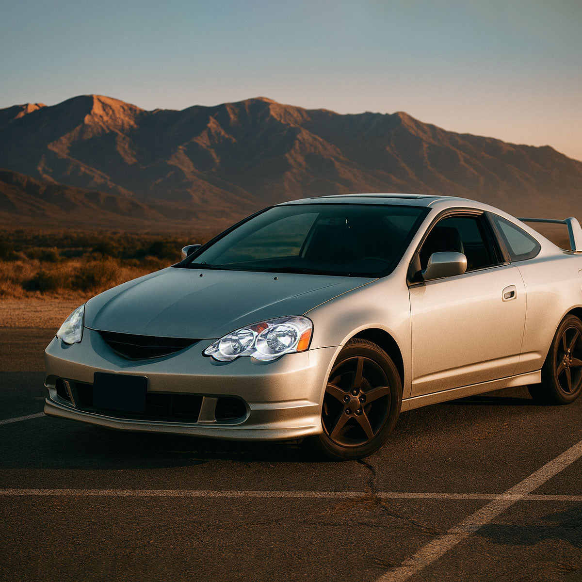 Ronnin - Faros delanteros de repuesto para Acura RSX 2002-2004 | Cromados