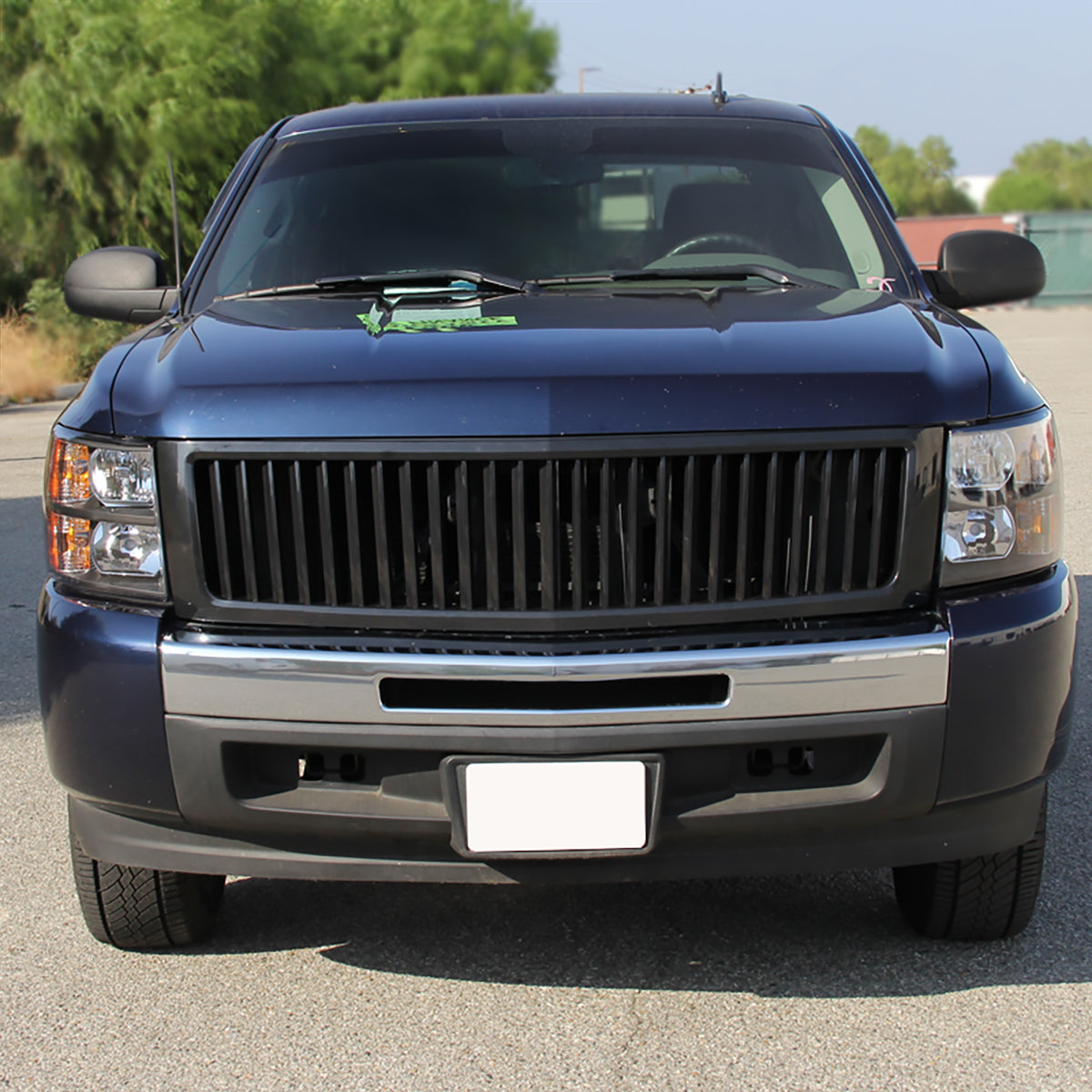 Ronnin - Compatible con Chevy Silverado 1500 2500HD 3500HD 2007-2013 | Par de ensamblajes de faros delanteros de repuesto | Negros