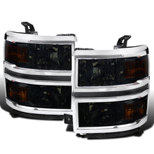 2014-2015 Chevy Silverado 1500  Replacement Headlights Assembly Pair | Smoke