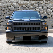 Ronnin - Fits 2014-2015 Chevy Silverado 1500 Upgraded LED Tube Headlights Assembly Pair | Black