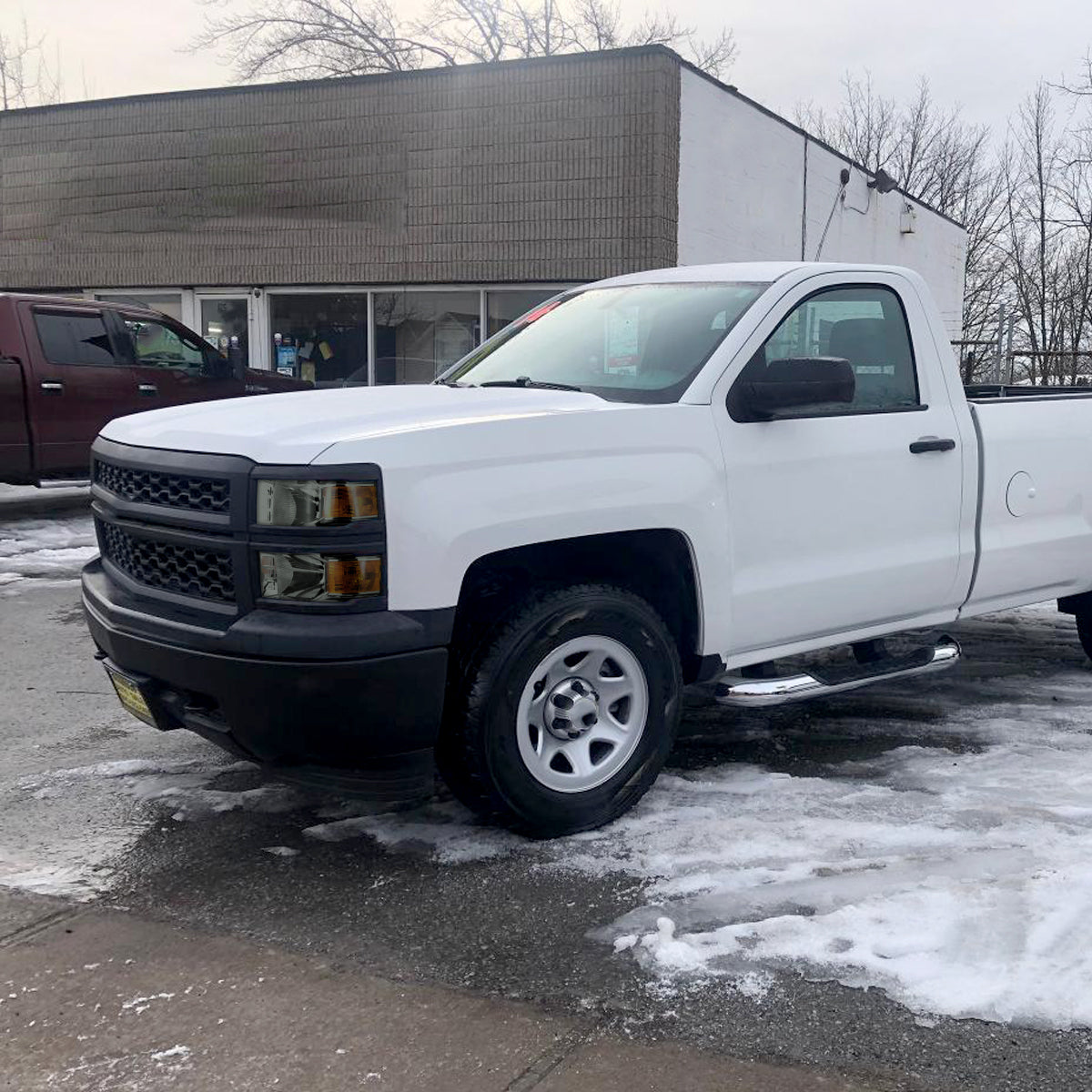 Ronnin - Se adapta a Chevy Silverado 1500 2014-2015 Par de ensamblaje de faros delanteros de repuesto | Humo claro
