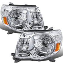 2005-2011 Toyota Tacoma  Replacement Headlights Assembly Pair | Chrome