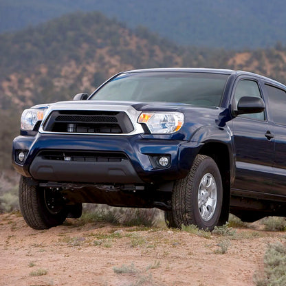 Ronnin - Conjunto de faros delanteros de repuesto originales para Toyota Tacoma 2012-2015 Par | Cromado
