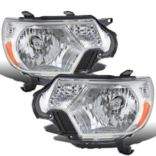 2012-2015 Toyota Tacoma  Replacement Headlights Assembly Pair | Chrome