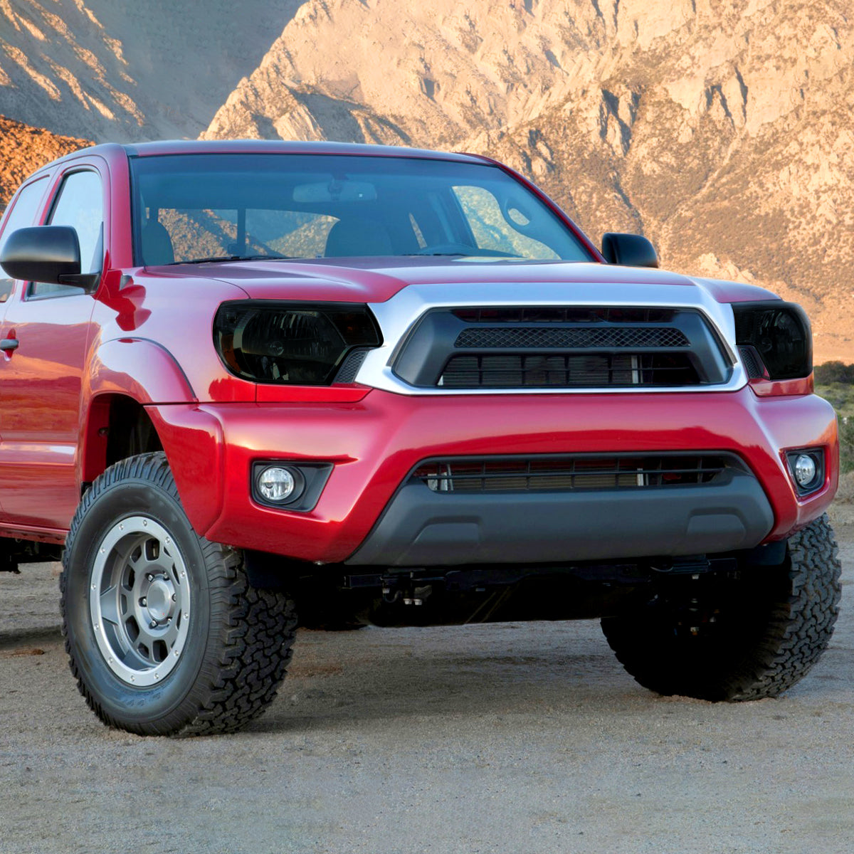 Ronnin - Faros de repuesto para Toyota Tacoma 2012-2015, par | Ahumado