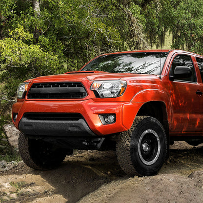 Ronnin - Conjunto de faros de repuesto para Toyota Tacoma 2012-2015, par | Negro