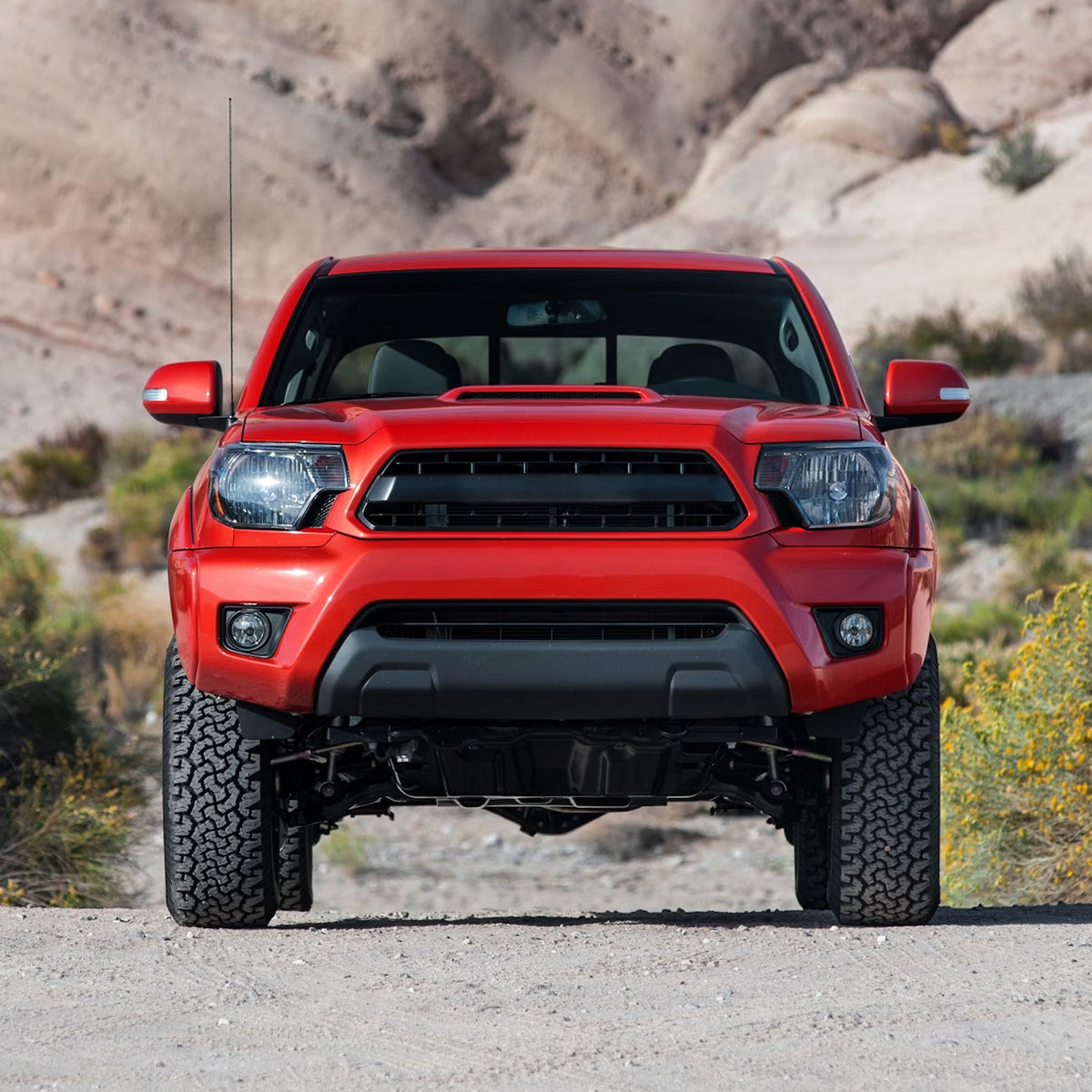 Ronnin - Conjunto de faros de repuesto para Toyota Tacoma 2012-2015, par | Negro