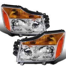 2004-2015 Nissan Titan Armada  Replacement Headlights Assembly Pair | Chrome