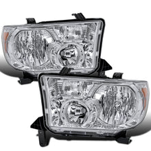 2007-2017 Toyota Tundra Sequoia  Replacement Headlights Assembly Pair | Chrome