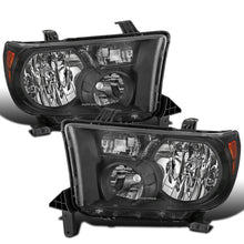 2007-2017 Toyota Tundra Sequoia  Replacement Headlights Assembly Pair | Black