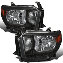 2014-2021 Toyota Tundra  Replacement Headlights Assembly Pair | Black
