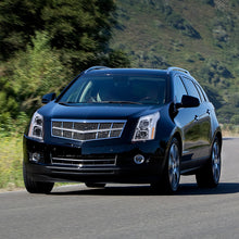 Ronnin - Fits 2010-2016 Cadillac SRX Upgrade For Halogen Type Full LED Dual Projector Headlights LED Switchback Sequential Turn Signals + Animated Startup Effect Pair | Chrome