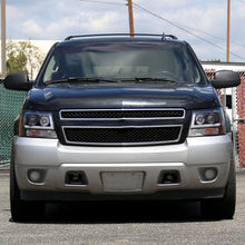 Ronnin - Fits 2007-2014 Chevy Avalanche Suburban Tahoe LED Tube Projector Headlights DRL Assembly Pair | Black