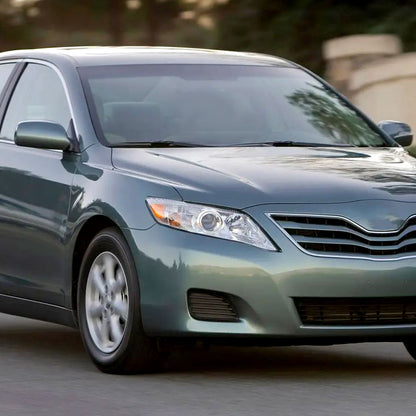 Ronnin - Compatible con conjunto de faros proyectores de reemplazo para Toyota Camry 2010-2011 (Especificación estadounidense) | Cromado
