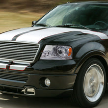 Ronnin - Fits 2004-2008 Ford F150 2006-2008 Lincoln Mark LT Projector Headlights Pair | Chrome