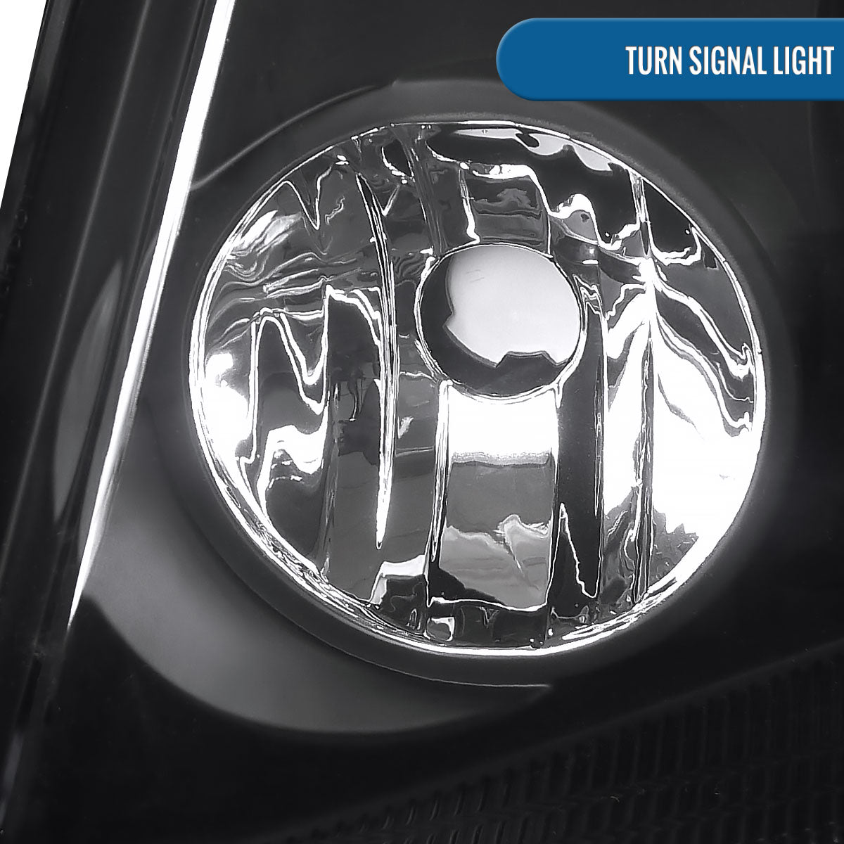 Ronnin - Fits 2004-2008 Ford F150 2006-2008 Lincoln Mark LT Projector Headlights Pair | Black