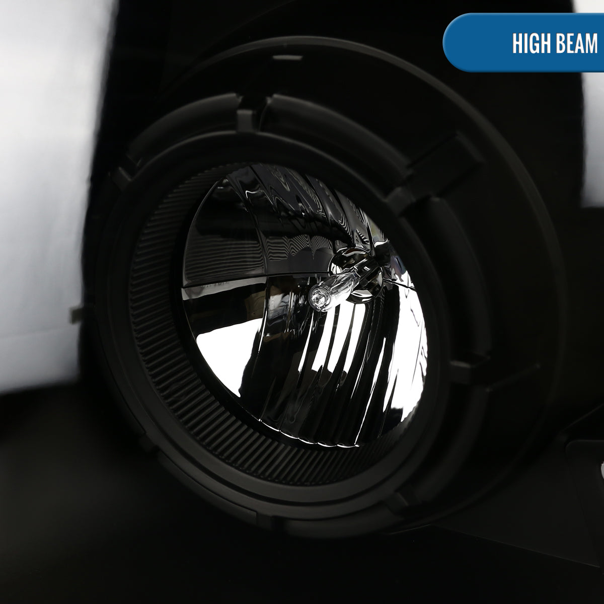 Ronnin - Fits 2004-2008 Ford F150 2006-2008 Lincoln Mark LT Upgraded LED Switchback Sequential Turn Signal Projector Headlights Assembly Pair | Black