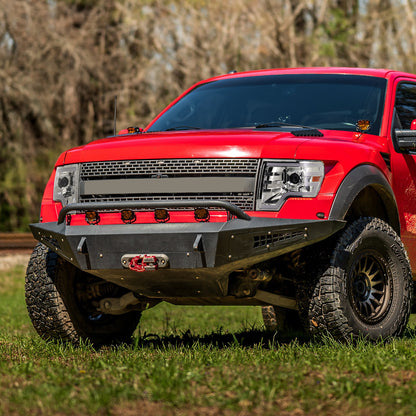 Ronnin - Fits 2009-2014 Ford F150 Pickup Truck Upgraded Halogen Projector Headlights LED Switchback Sequential Turn Signals + Animated Startup Effect Assembly Pair | Chrome