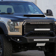 Ronnin - Fits 2015-2017 Ford F150 Halogen Dual Projector Headlights LED DRL Switchback Sequential Turn Signals With 2 Lighting Patterns  Assembly Pair | Smoke