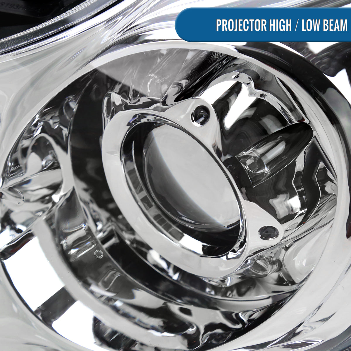 Ronnin - Fits 2008-2013 Infiniti G37 2014-2015 Q60 2Dr Coupe Factory Replacement Projector Headlights Assembly | Chrome