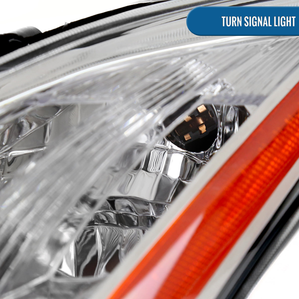 Ronnin - Fits 2008-2013 Infiniti G37 2014-2015 Q60 2Dr Coupe Factory Replacement Projector Headlights Assembly | Chrome