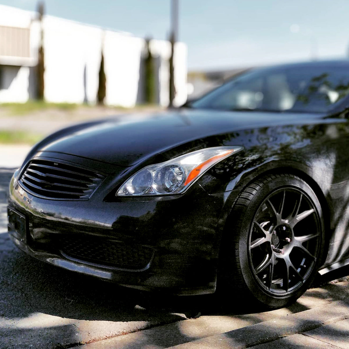 Ronnin - Fits 2008-2013 Infiniti G37 2014-2015 Q60 2Dr Coupe Factory Replacement Projector Headlights Assembly | Chrome