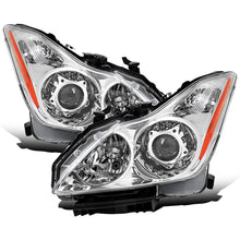 Ronnin - Fits 2008-2013 Infiniti G37 2014-2015 Q60 2Dr Coupe Factory Replacement Projector Headlights Assembly | Chrome