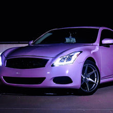 Ronnin - Fits 2008-2013 Infiniti G37 2014-2015 Infiniti Q60 Coupe Fog + Dual Beam Projector Headlights Switchback LED Sequential Signal + Animated Startup Effect Pair | Chrome