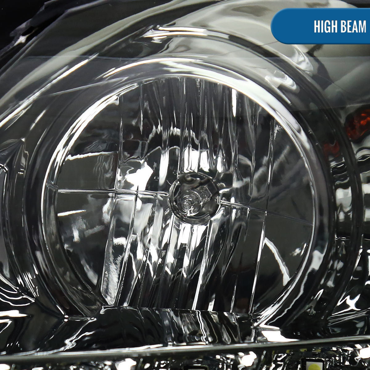 Ronnin - Fits 2005-2010 Pontiac G6 Upgraded Replacement Projector Headlights LED Running Lights Assembly Pair | Smoke