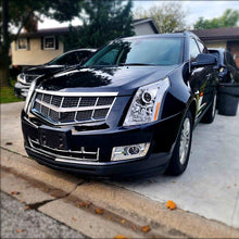 2010-2016 Cadillac SRX Projector Headlights LED Tube Switchback Sequential Turn Signals + Animated Startup Effect Parking Assembly Pair | Chrome
