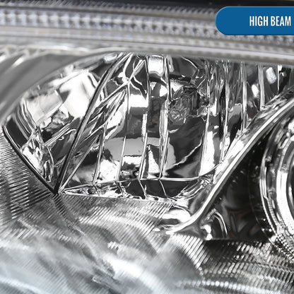 Ronnin - Fits 1999-2006 Audi TT Upgraded Replacement Halogen Projector Headlights + Fog Lamps LED Running Lights Assembly Pair | Chrome