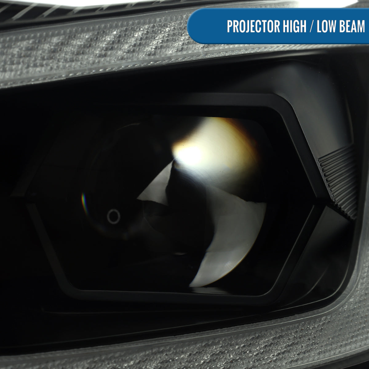 Ronnin - Se adapta a Subaru WRX STI 2015-2021 Mejora de Faros Delanteros de Proyector Halógenos con Señales de Giro Secuenciales LED Switchback + Efecto de Inicio Animado Par | Negro Ahumado