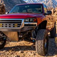 Ronnin - Compatible con GMC Sierra 1999-2007, Yukon 2000-2006. Conjunto de faros delanteros y luces de parachoques de repuesto mejorados (par) | Negro