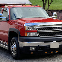2003-2006 Chevy Silverado 1500 2500 3500 Avalanche  Replacement Headlights + Bumper Lights Assembly Pair | Chrome