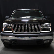 Ronnin - Se adapta a Chevy Silverado Avalanche 2003-2007 con luces LED de tubo de marcha y luces de parachoques. Par de montaje | Negro