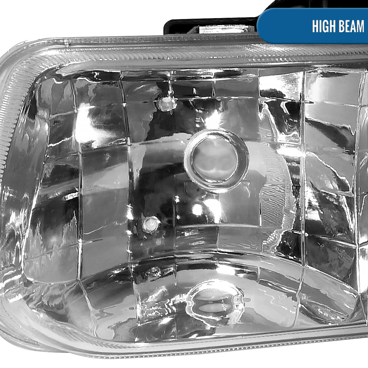 Ronnin - Fits 1999-2002 Silverado 1500 2500 2000-2006 Suburban 1500 2500 Tahoe Headlights + Bumper Parking Signal Lamps Replacement Pair | Chrome