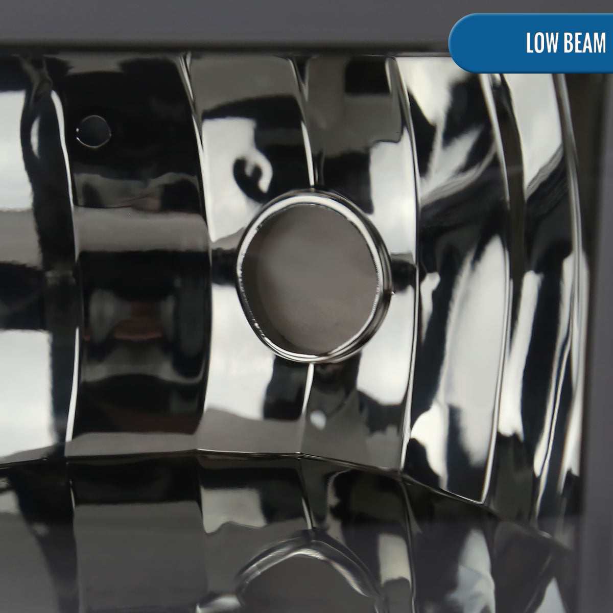 Ronnin - Fits 1999-2002 Silverado 2000-2006 Suburban Tahoe LED Tube Headlights + Bumper Parking Signal Lamps Assembly Pair | Smoke