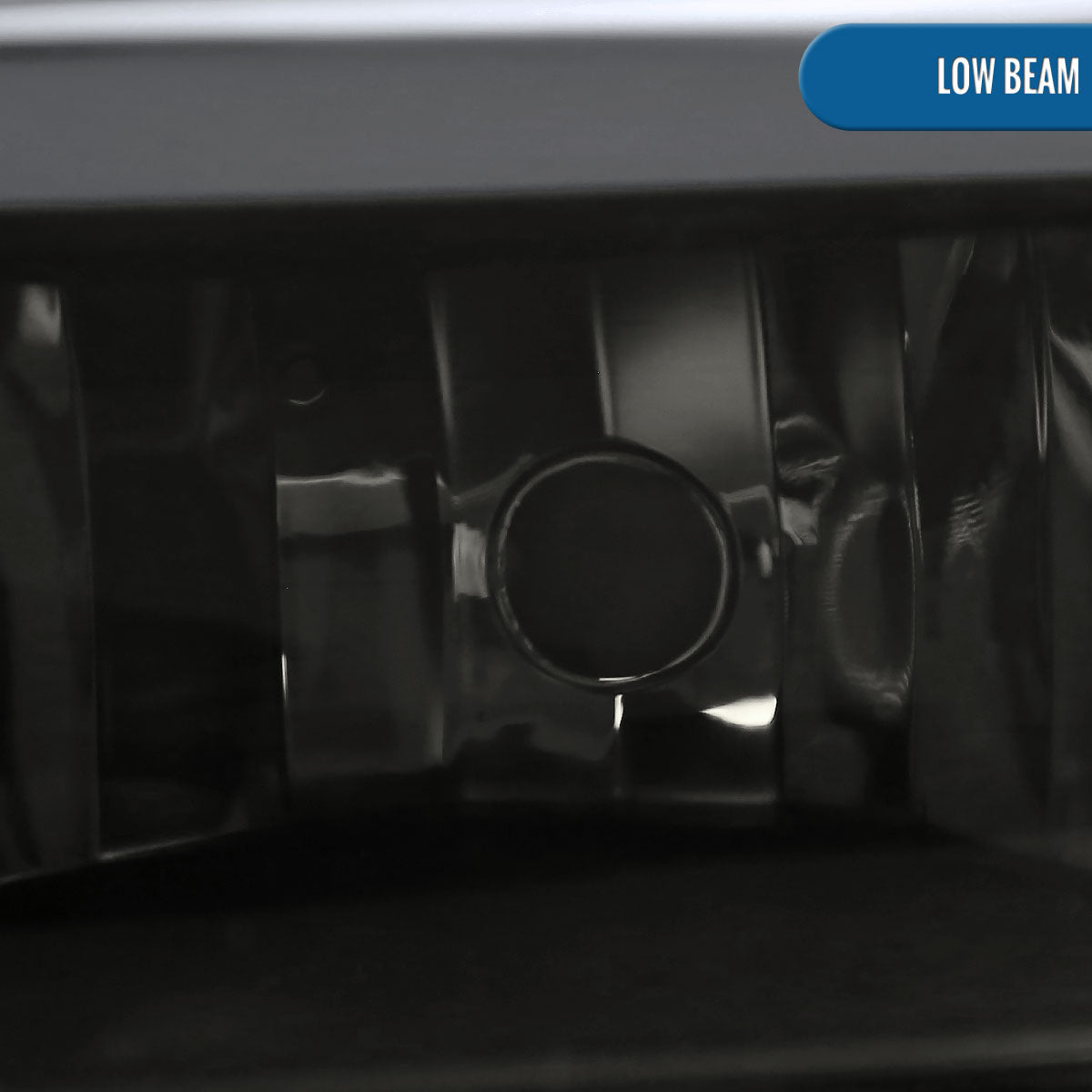 Ronnin - Fits 1999-2002 Silverado 2000-2006 Suburban Tahoe LED Tube Headlights + Bumper Parking Signal Lamps Assembly Pair | Black Smoke