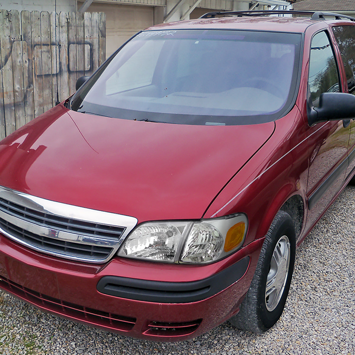 Ronnin - Se adapta a Chevy Venture 1997-2005 Par de faros delanteros halógenos de repuesto + Conjunto de luces de esquina | Cromo