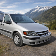 Ronnin - Compatible con Chevy Venture 1997-2005  Juego de montaje de faros halógenos de repuesto + luces de esquina | Negro