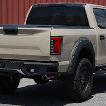 Ronnin - Fits 2018-2020 Ford F150 Upgraded  Full LED Tail Lights Sequential Turn Signals + Animated Startup Effect Parking Assembly | Black