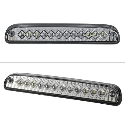Ronnin - Fits 1999-2016 Ford F250 F350 F450 F550 Super Duty 1993-2011 Ranger 1994-2010 Mazda B-Series LED High Mount Stop Light Third 3rd Brake Lamp Piece | Chrome