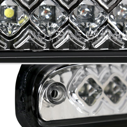 Ronnin - Fits 1999-2016 Ford F250 F350 F450 F550 Super Duty 1993-2011 Ranger 1994-2010 Mazda B-Series LED High Mount Stop Light Third 3rd Brake Lamp Piece | Chrome