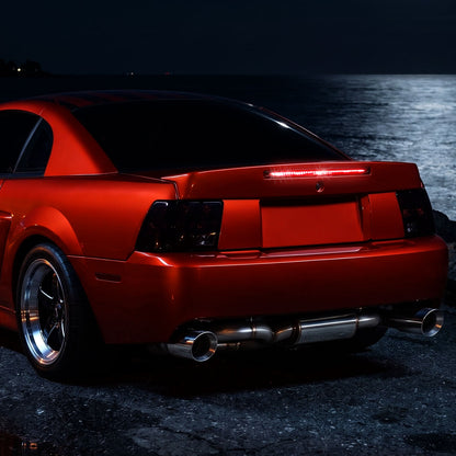 2003-2004 Ford Mustang Cobra Center High Mount Stop Lamp LED Rear Brake Light Piece | Black