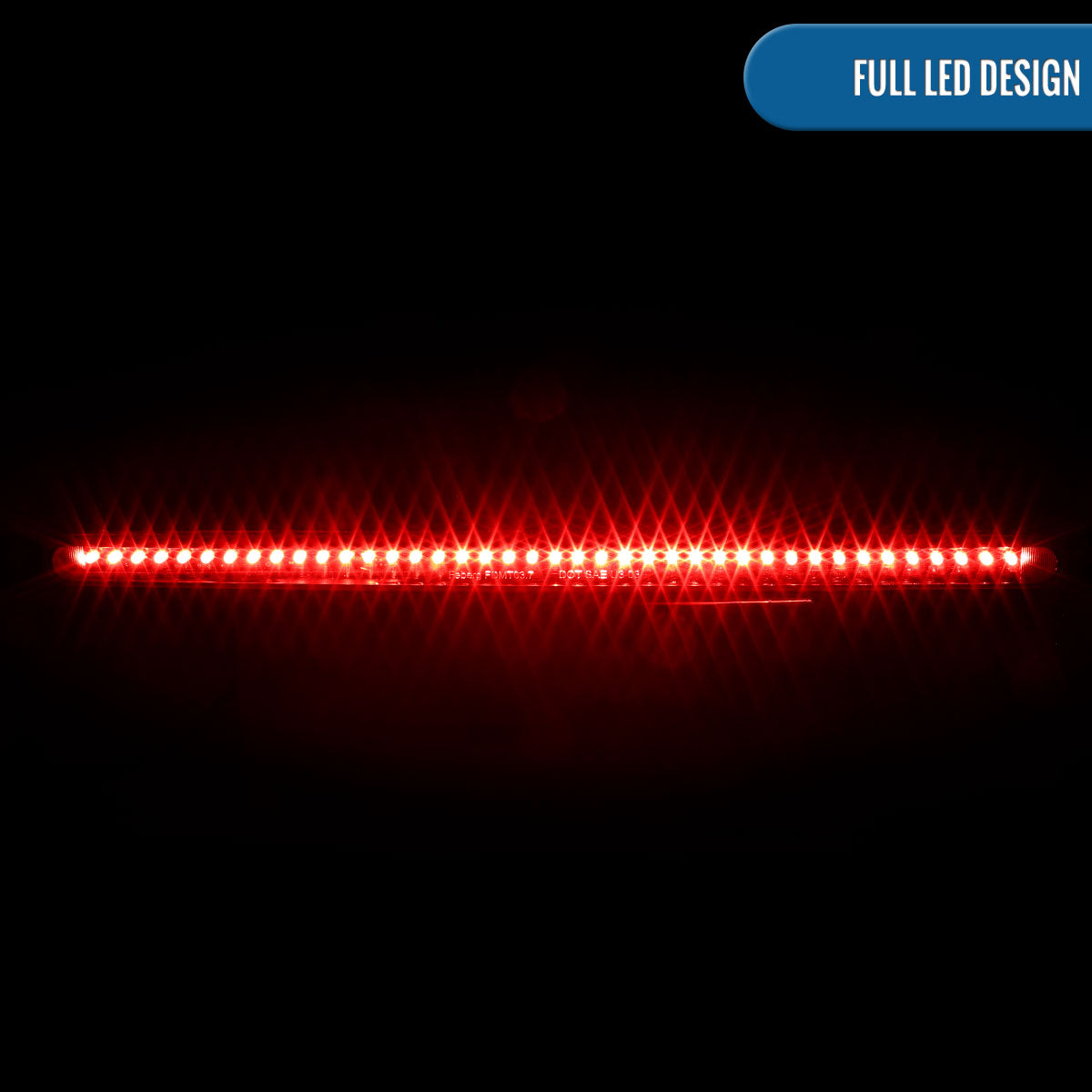 2003-2004 Ford Mustang Cobra Center High Mount Stop Lamp LED Rear Brake Light Piece | Red