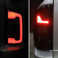Ronnin - Fits 2002-2006 Dodge Ram 1500 2500 3500 Upgraded Full LED Tail Lights Assembly Pair | Black Smoke